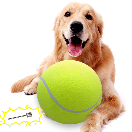 Banfeng Big Tennis Ball for Dogs, Giant Dog Tennis Ball Toy Large Outdoor Sports Gift for Small Medium Large Dog