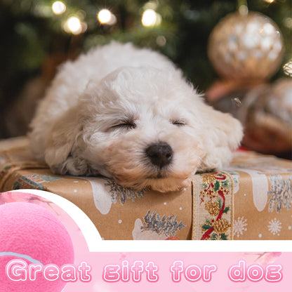 Banfeng Big Tennis Ball for Dogs, Giant Dog Tennis Ball Toy Large Outdoor Sports Gift for Small Medium Large Dog (Pink, 9.5 inch)